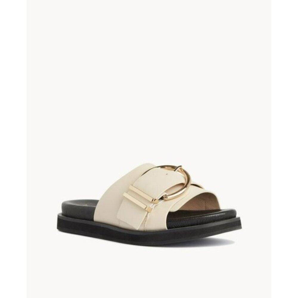 Isabella Anselmi women's blush pink slide sandals, EU 37 - US 6.5/7